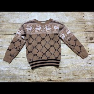 gucci reindeer sweater